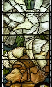 Adelaar en Leeuw (detail), Rivieren van het Paradijs
